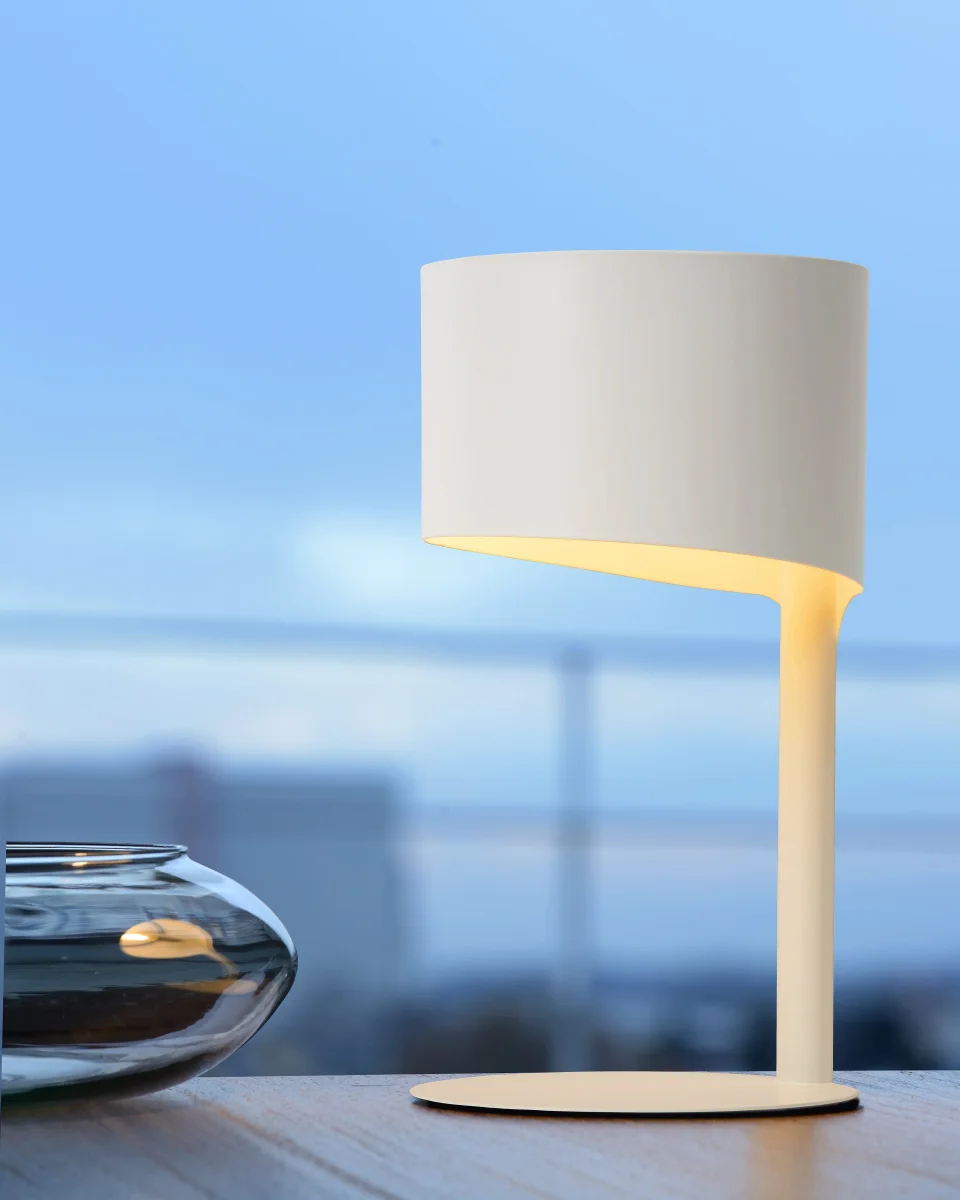Knulle, Bordslampa, Vit - 15 cm - Bild 3